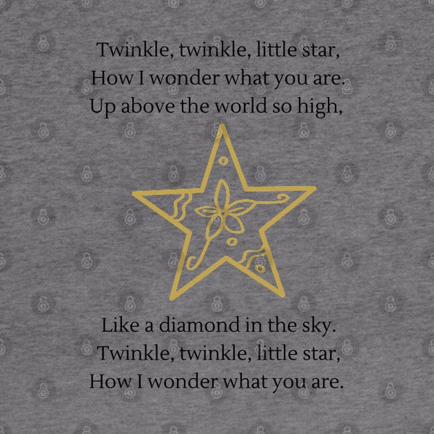 Twinkle twinkle little star nursery rhyme by firstsapling@gmail.com